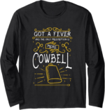 Need More Cowbell Design for Drummer Long Sleeve T-Shirt - Image 2
